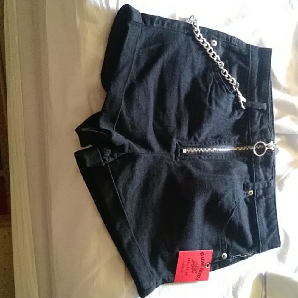 Black shorts